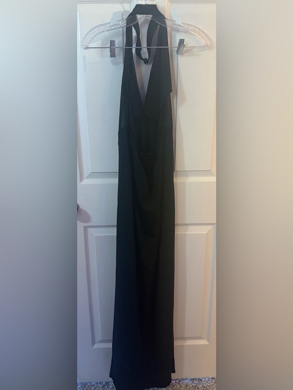 Classic Black Maxi Dress - Women